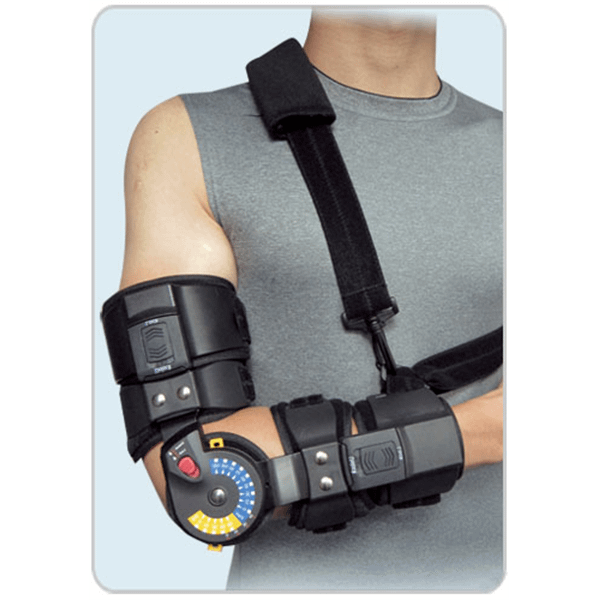 Buy ROM Elbow Brace With Sling from official supplier in dubai UAE